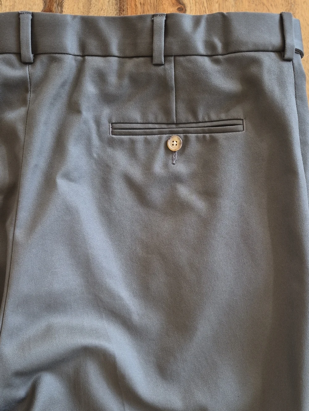 Lands' End Traditional Fit 100% Cotton Pleated Pants